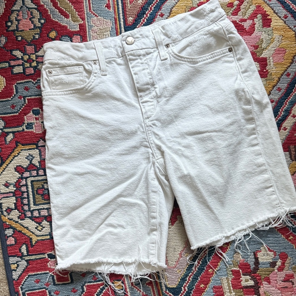 Joe's Jeans White Women's Bermuda Shorts